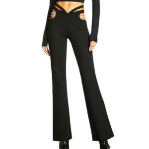 I AM GIA Inez black pearl  pant NWOT size XS